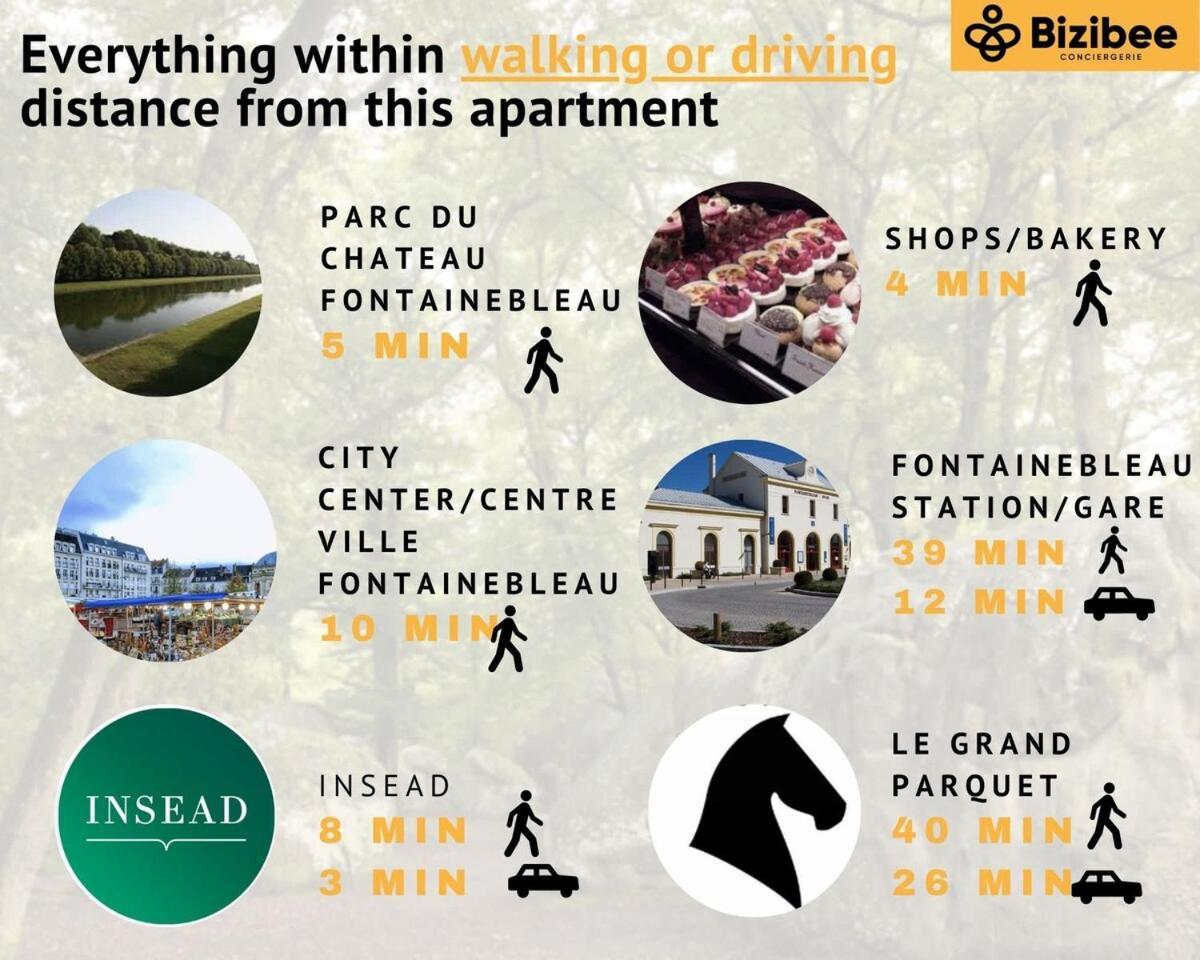 Palm House Sauna City Center Ideal Insead Fontainebleau Dış mekan fotoğraf